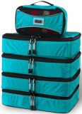5 Piece Lightweight Travel Packing Cubes Set
