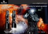 Warrior 950 Lumen CREE XM-L2 LED Tactical Flashlight