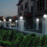 LED Solar Fence Post Light