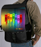 Colored Speakers design Back Pack