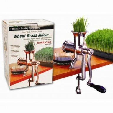Hurricane Stainless Steel Manual Wheatgrass Juicer