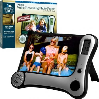 ourney’s Edge Digital Voice Recording Photo Frame