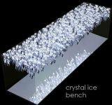 Crystal ice furniture