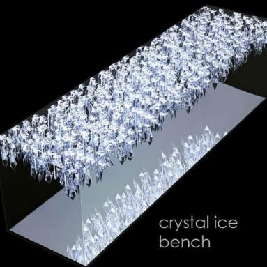 Crystal ice furniture