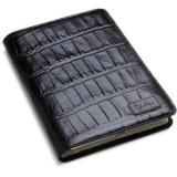 Cole Haan Hand-Stained Patent Leather Croco Print Kindle Cover