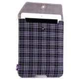 Trend plaid sleeve for new iPad 4 with Retina Display, iPad 3,2