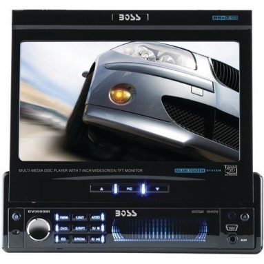 BOSS AUDIO In-dash Single-DIN DVD-CD Receiver