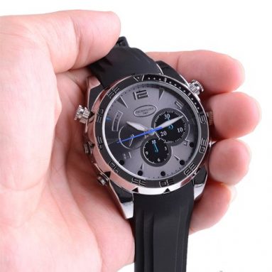 16GB Popular HD 1080P Night Vision Waterproof Watch Camera
