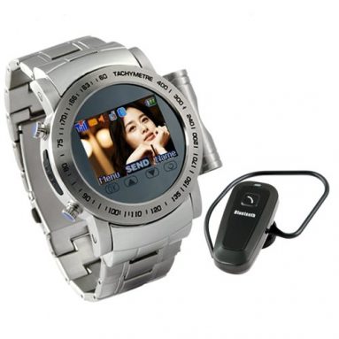 Touch Screen Watch Cell Phone Mobile Quad Band