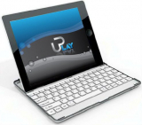 Wireless Keyboard and Aluminum Case for iPad 2