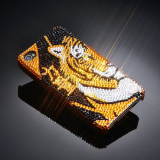 Tiger Power Swarovski Crystal iPhone 4 and 4S Case
