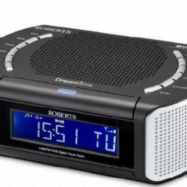 Dreamtime DAB/FM RDS Digital Clock Radio with Dual Alarm