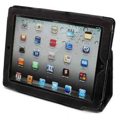 Snugg iPad 2 Leather Case Cover