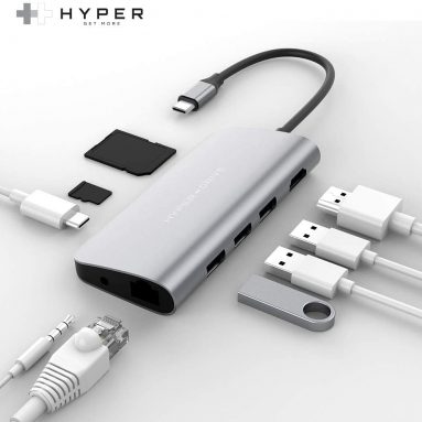 HyperDrive USB-C Hub Adapter for iPad Pro