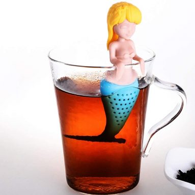 Funny Slicone Tea Infusers Mermaid Loose Leaf Tea