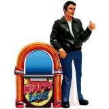 Happy Days Magnetic Fonz and Jukebox Salt and Pepper Shaker