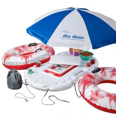 Bev Barge Floating Cooler and Beverage Holder