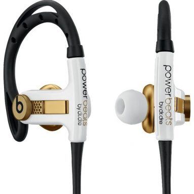 Beats by Dr. Dre Power Beats Lebron Gold Sport Headphones