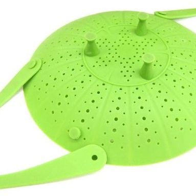 Trudeau Silicone Vegetable Steamer with Handles