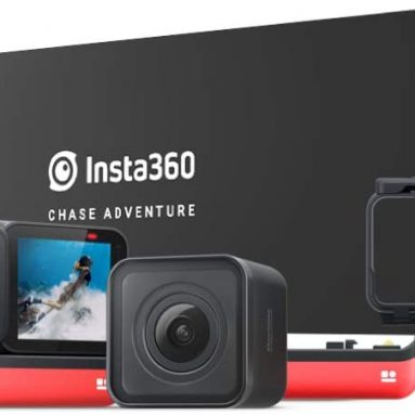 Insta360 ONE R Action Camera 360 Degree 5.7K Dual Lens 4K Wide Angle Sports Video Stabilization