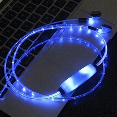 LED Flashing Lights In-ear Headphone Earphones