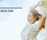 Bladeless Neck Fan with 360° Airflow