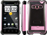 BALLISTIC SPRINT HTC EVO 4G SG CASE PINK BLACK