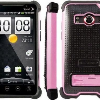 BALLISTIC SPRINT HTC EVO 4G SG CASE PINK BLACK