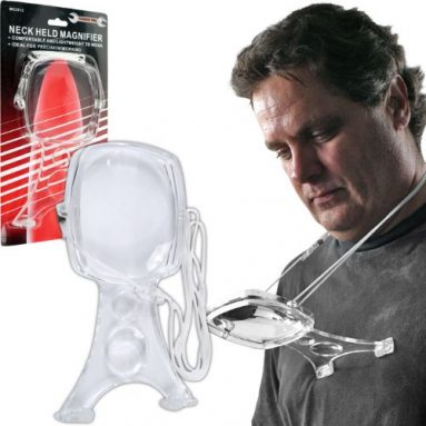 ToolsT Hands-free Magnifier w/ Two Lenses