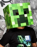 Official Minecraft Creeper Head Cardboard Mask