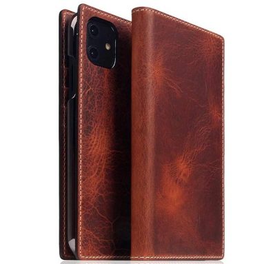 Italian Wax Leather case for iPhone 11 I Italian Premium Leather