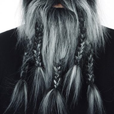 Viking salt and pepper beard and moustache