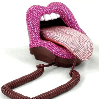 Grimacing Mouth Phone