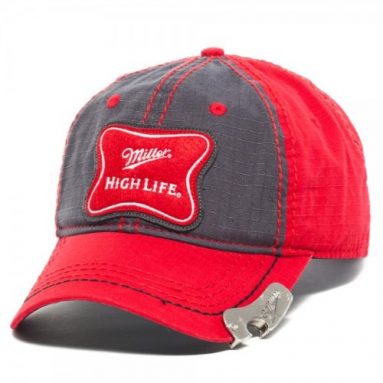 Miller High Life Red Bottle Opener Cap