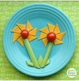 Cuts kids’ food into fun-shaped bite-sized pieces