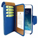 Apple iPhone 6 Plus / 6S Swarovski Crocodile Leather Wallet