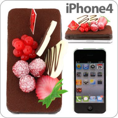 Valentine Chocolate Cake iPhone 4 Cover
