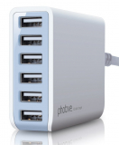 6 Port USB Desktop Rapid Charger
