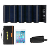 60W Portable Sunpower Mono-Crystalline Folding Solar Panel