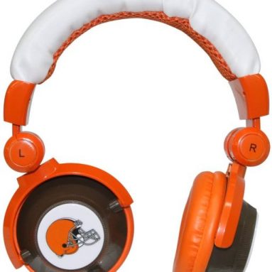 iHip Cleveland Browns DJ Style Headphones
