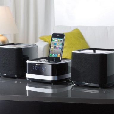iDesign Stack Stereo Speaker System for iPod /iPhone Devices