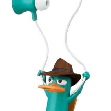 Phineas And Ferb Agent-P Earbuds