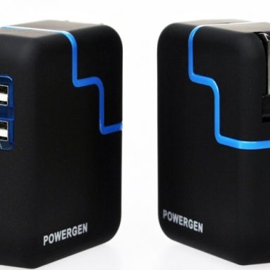 PowerGen Dual USB 3.1A 15w Travel Wall Charger