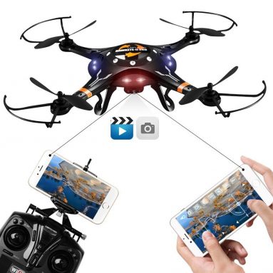 Upgraded FPV WiFi G-Sensor Control Hawkeye-II Quadcopter