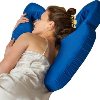 Anti-Wrinkle Pillow with Neck and Upper Body Support