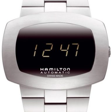Hamilton Men’s Pulsomatic Black Dial Watch