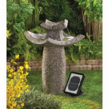 Temple Solar Water Fountain
