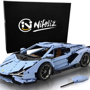 Nifeliz Racing Car SAI MOC Building Blocks and Engineering Toy