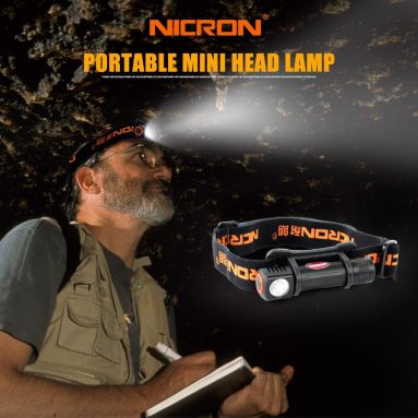 Mini LED Head lamp 120Lm Camping 72 Meter Long Beam Waterproof IPX4 Flashlight HeadLight Torch Lamp