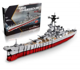 inFUNity WW2 Toys USS Missouri BB-63 Battleship Model